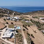 Stunning New With Great Pool Area, Magnificent Panoramic Sea View - Paros Alikí
