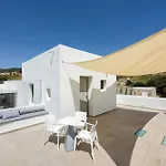 Stunning New With Great Pool Area, Magnificent Panoramic Sea View - Paros 빌라