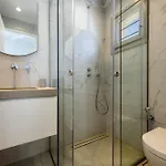 Stunning New With Great Pool Area, Magnificent Panoramic Sea View - Paros