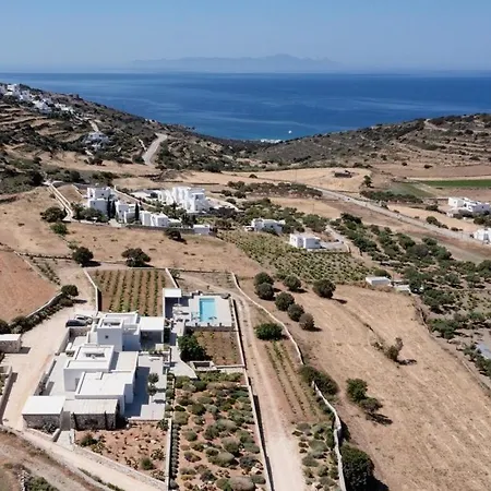 Stunning New With Great Pool Area, Magnificent Panoramic Sea View - Paros Алики