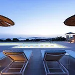 Stunning New With Great Pool Area, Magnificent Panoramic Sea View - Paros Villa