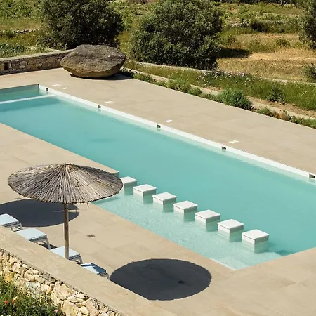 Stunning New With Great Pool Area, Magnificent Panoramic Sea View - Paros *