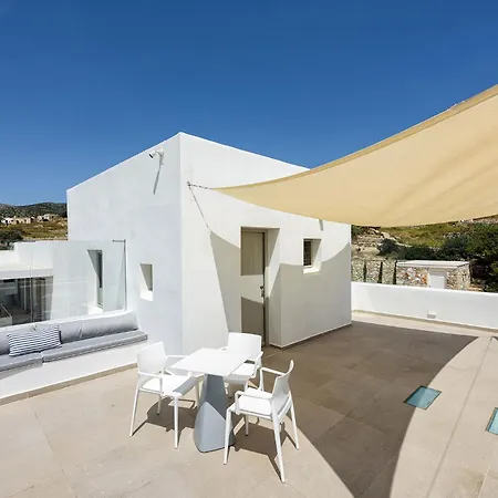 Stunning New With Great Pool Area, Magnificent Panoramic Sea View - Paros Vila