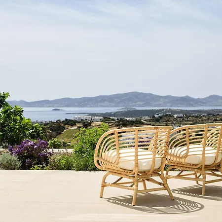 Stunning New With Great Pool Area, Magnificent Panoramic Sea View - Paros Vila