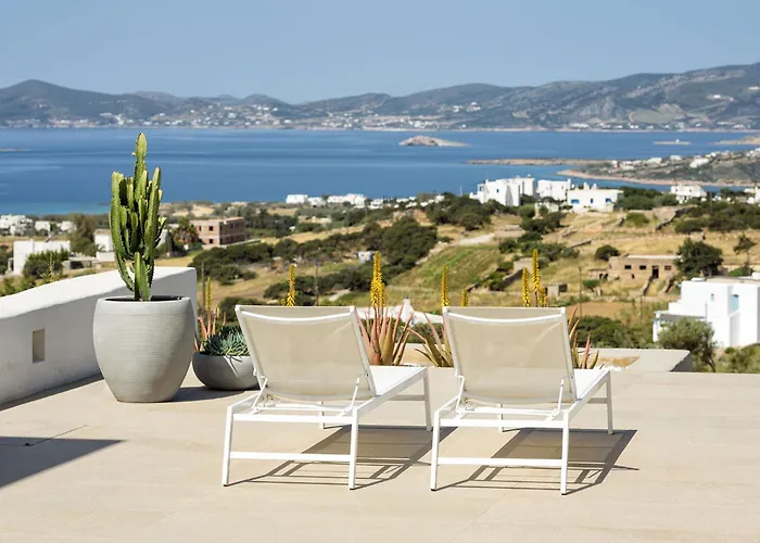 Вилла Stunning New With Great Pool Area, Magnificent Panoramic Sea View - Paros Алики